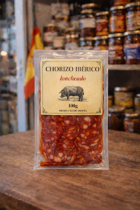 Chorizo ibérico loncheado 100g
