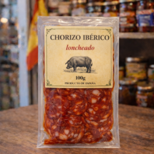 Chorizo ibérico loncheado 100g