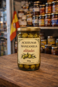 Aceitunas Manzanilla aliñadas 300g