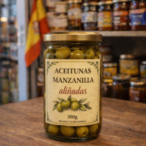 Aceitunas Manzanilla aliñadas 300g