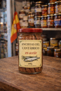 Anchoas del Cantábrico en aceite 100g